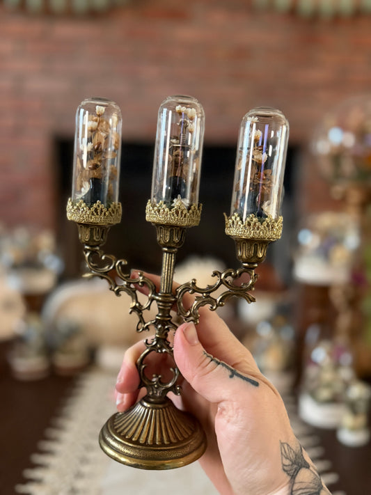 Harvest Triple Moon Mini Candelabra