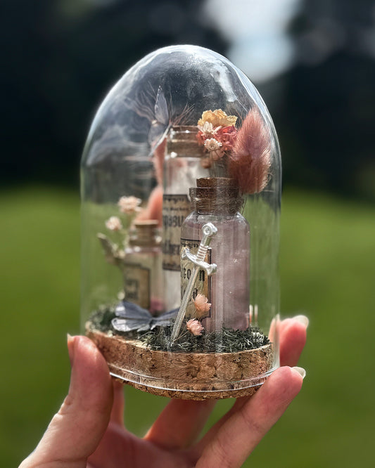 Faerie Apothecary Reliquary Display