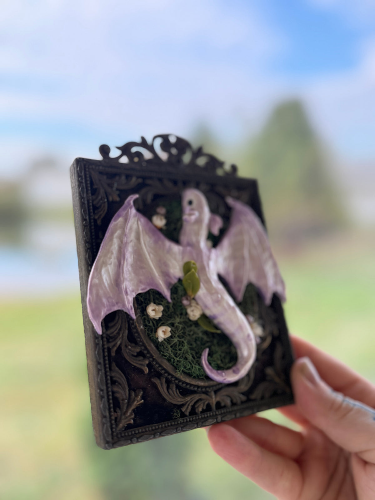 A Little Purple Dragon Companion