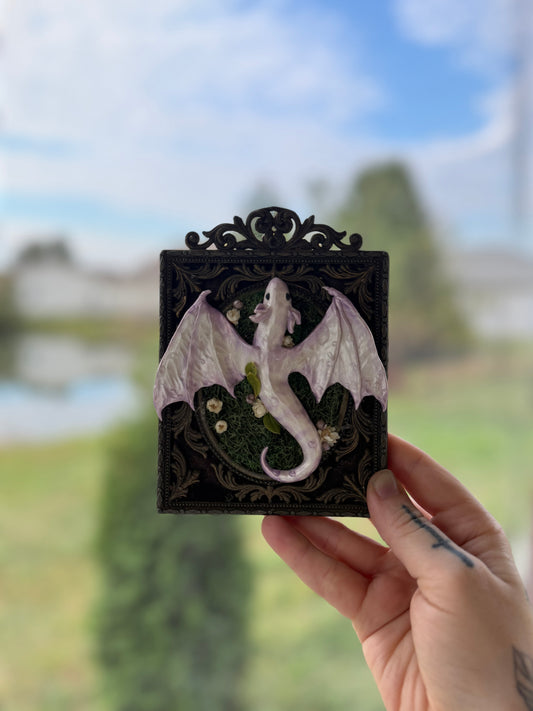 A Little Purple Dragon Companion