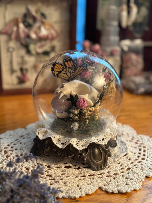 Cat Skull Crystal Ball