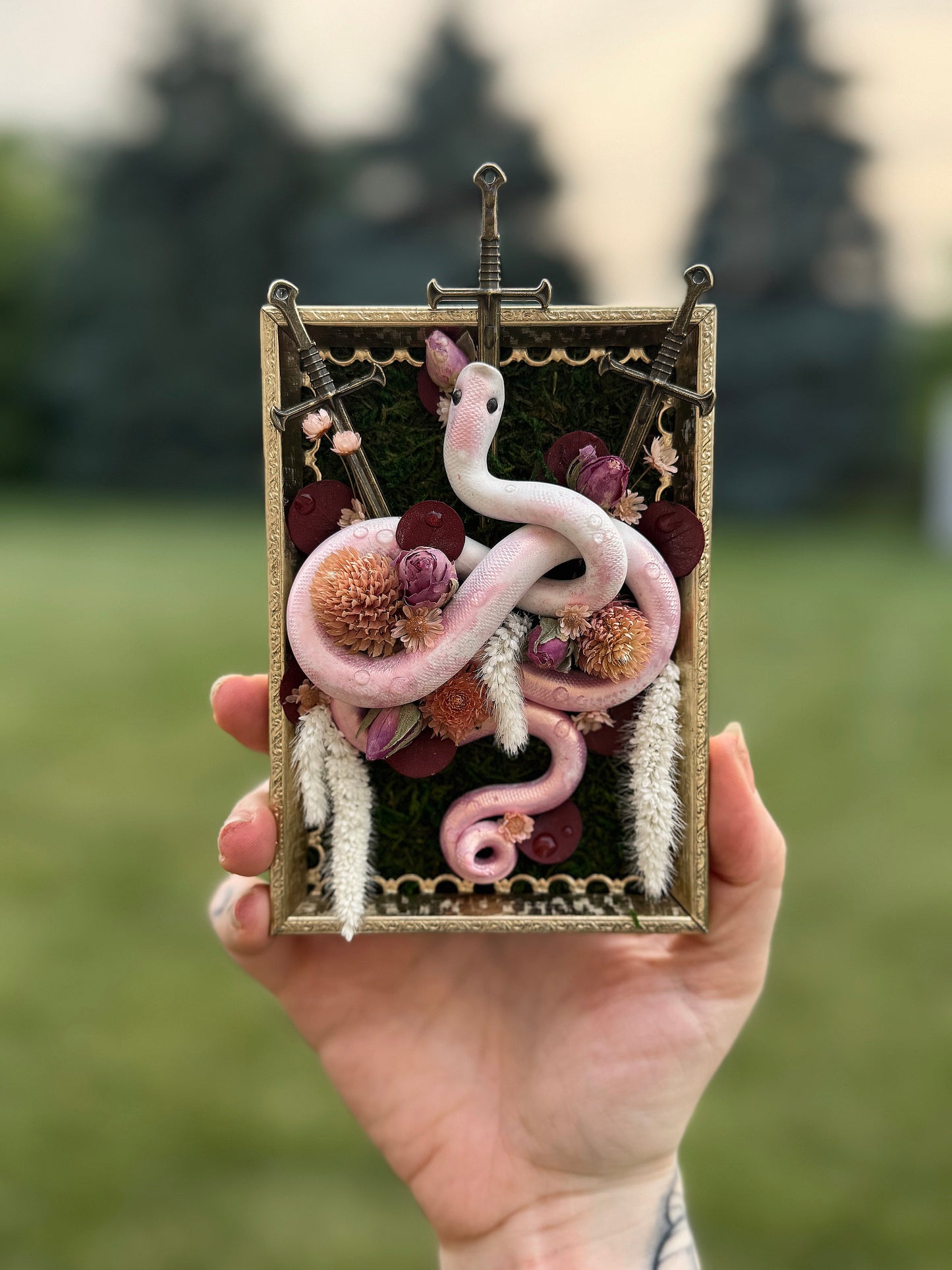 Three of Swords Summer Snake