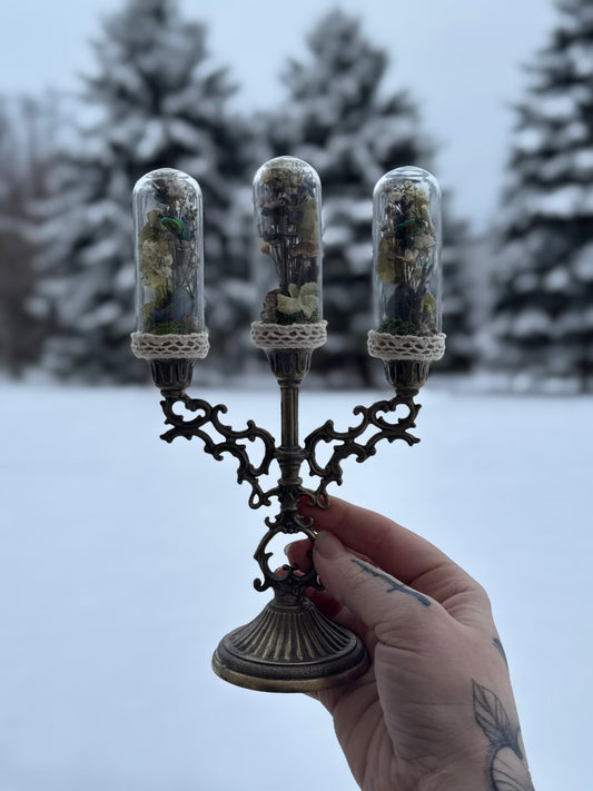 Mini Moons Candelabra