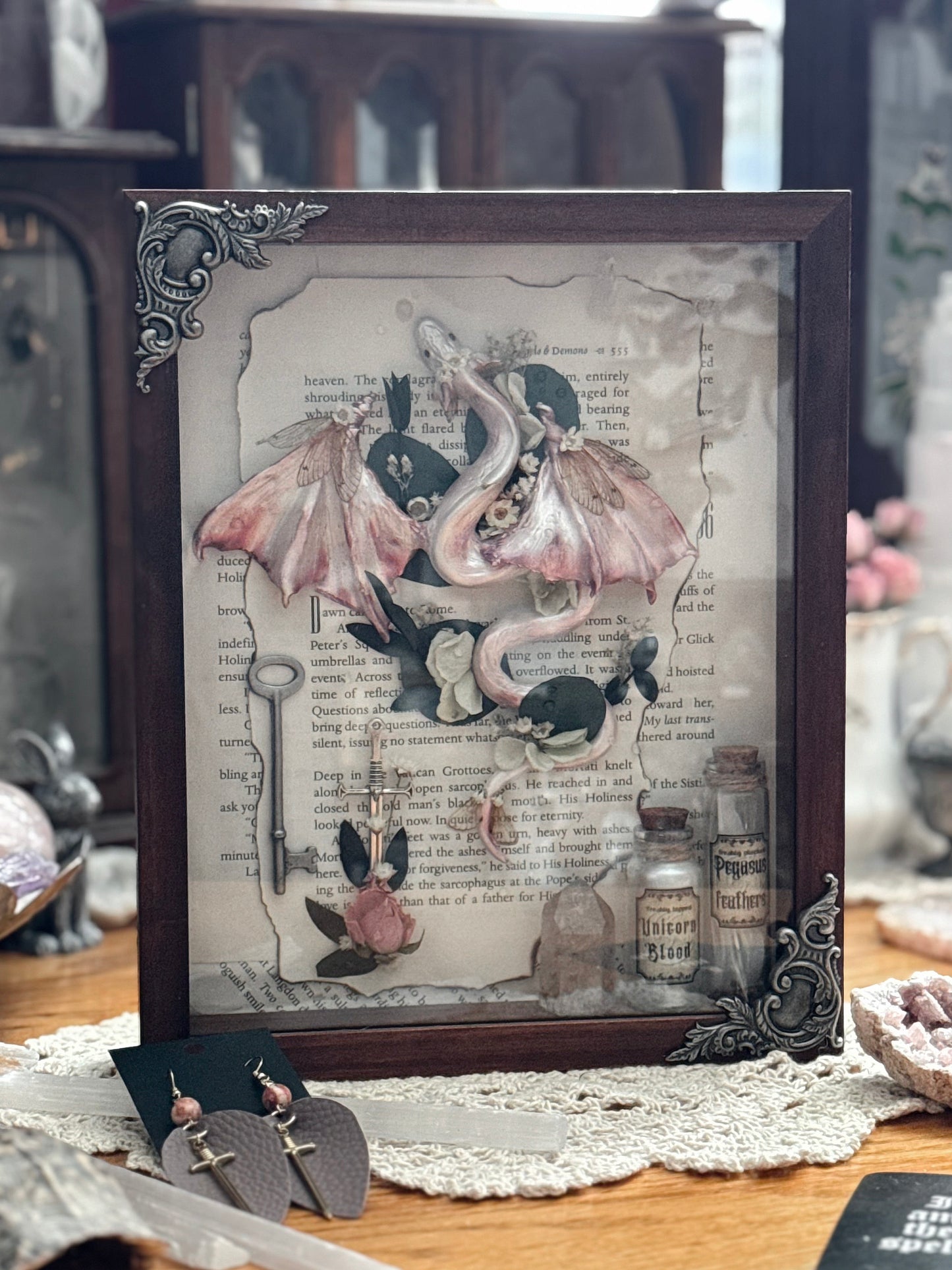 Faerie Dragon Curio Display