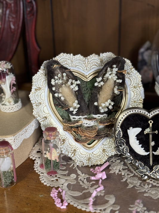 Bunny Ears & Baby’s Breath in Brown