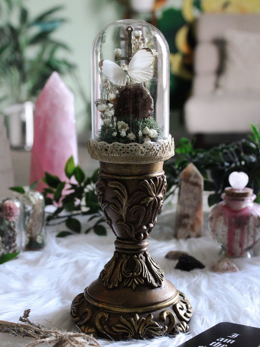 Sword in the Stone on Vintage Lamp Base