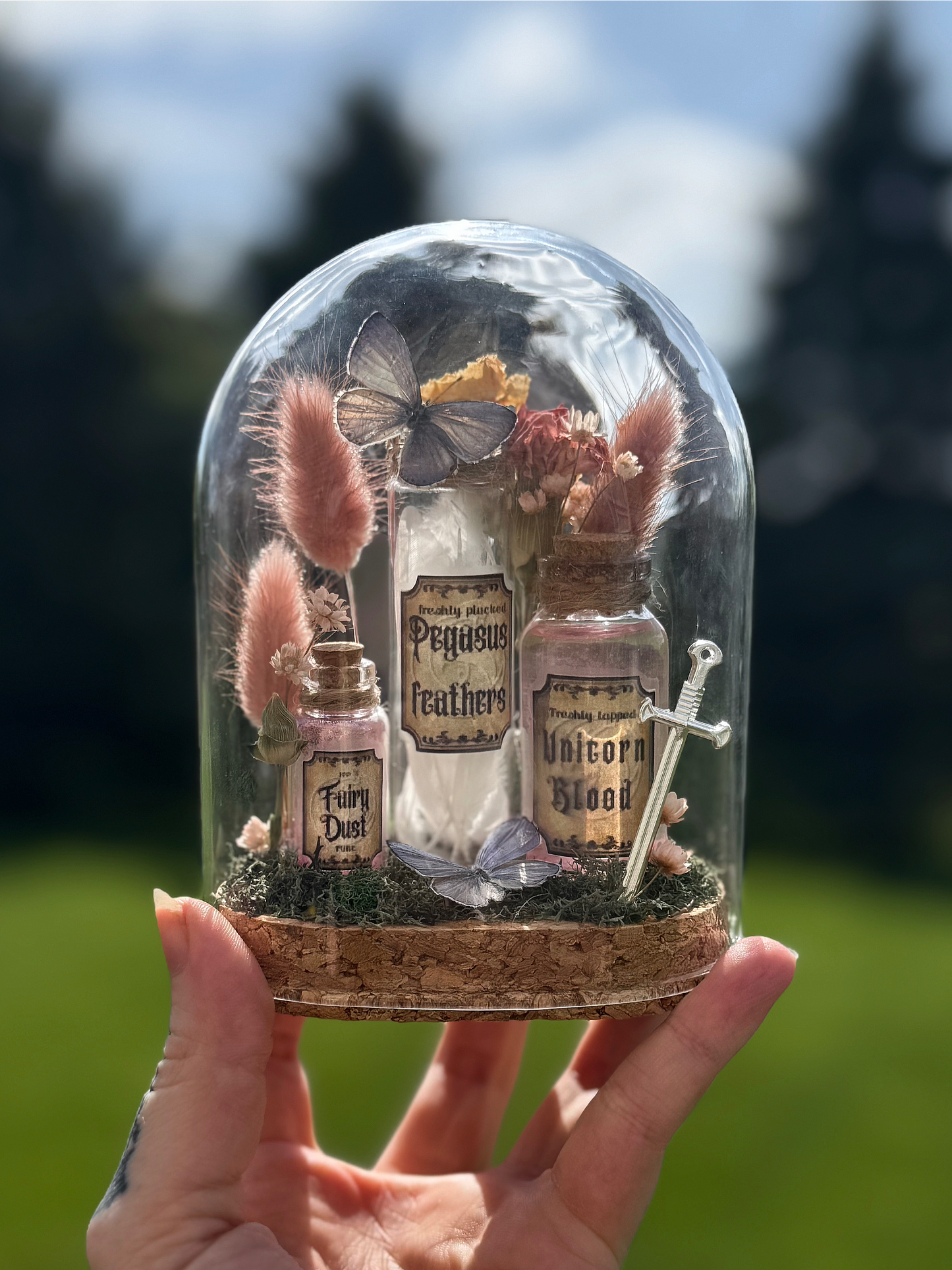 Faerie Apothecary Reliquary Display