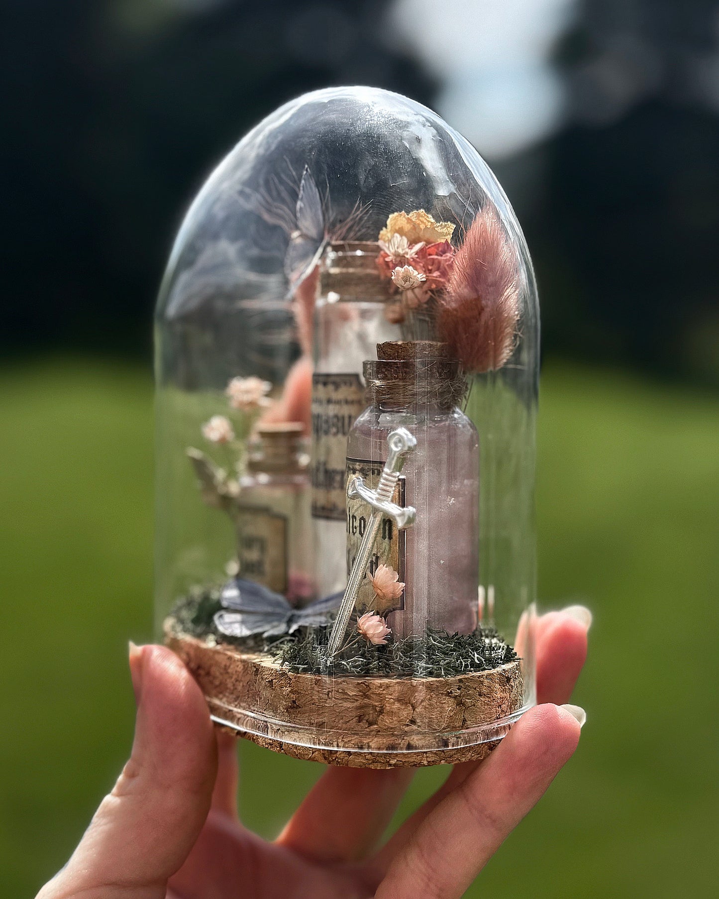 Faerie Apothecary Reliquary Display