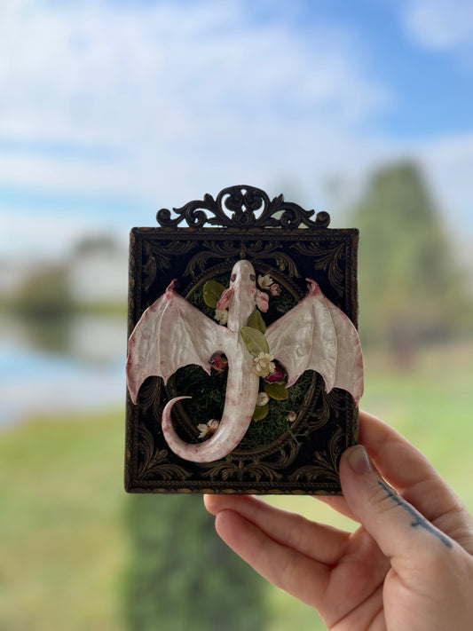 A little pink dragon companion