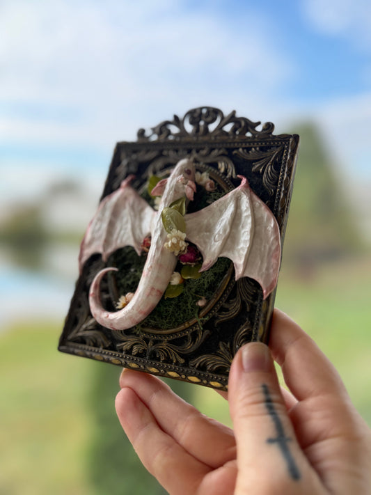A little pink dragon companion