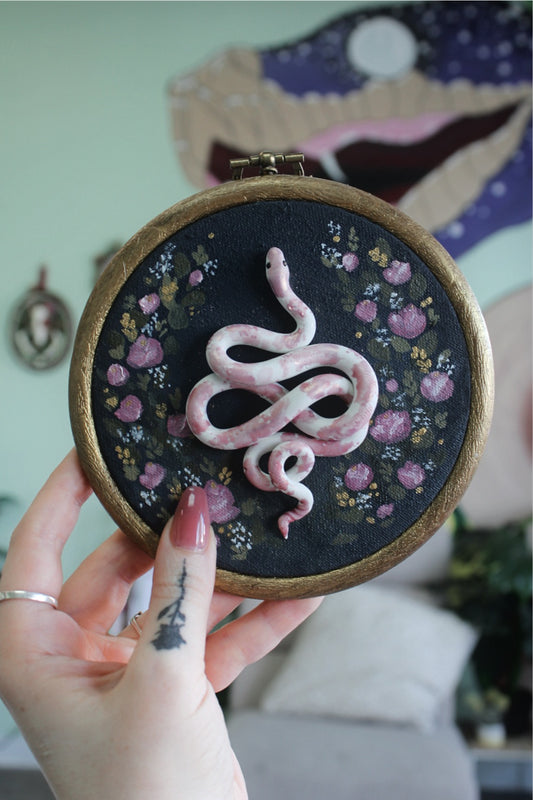 Small Pink Garden Snake