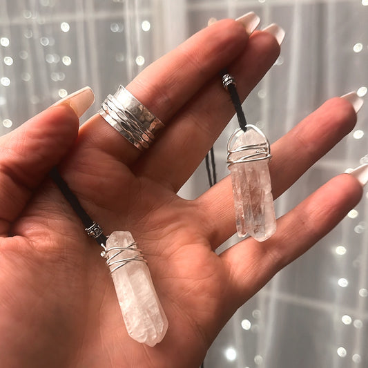 Clear Quartz Necklace