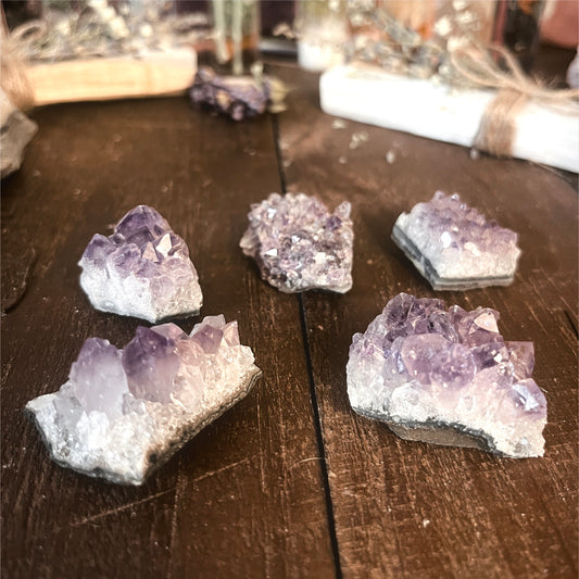 Raw Amethyst Cluster Small